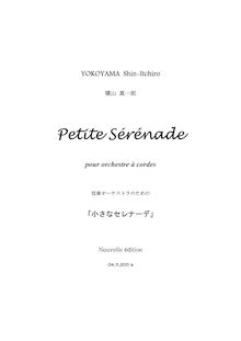 Partition complète (new edition), Sérénade pour orchestre à cordes (???????)