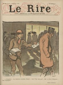 LE RIRE  numéro 58 du 14 décembre 1895