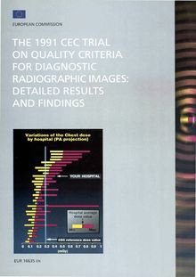 The 1991 CEC trial on quality criteria for diagnostic radiographic images