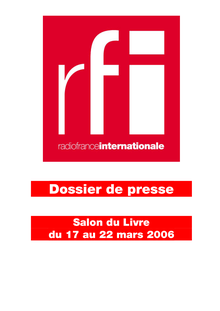 Dossier de presse -  RFI - Radio France Internationale,  actualité ...