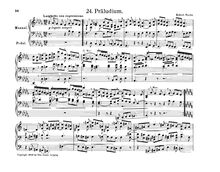 Partition complète, Präludium en D-flat major,, D♭ major, Fuchs, Robert
