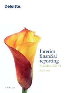 Interim Financial Reporting: A guide to IAS 34
