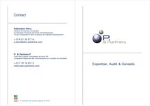 Contact - P. & Partners -
