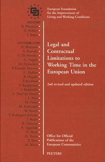 Legal and contractual limitations to working time in the European Union