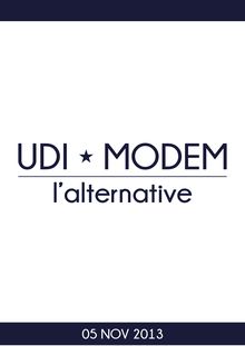Charte UDI-MoDem