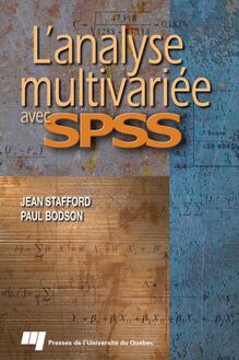 L Analyse multivariée avec SPSS