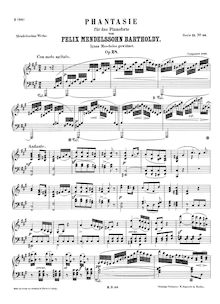 Partition complète (scan), Phantasie, Scottish Sonata/Sonate Écossaise