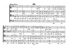 Partition complète, Sicut cervus desiderat ad fontes, Palestrina, Giovanni Pierluigi da
