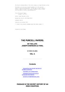 The Purcell Papers — Volume 2