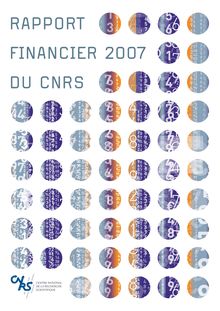 Rapport financier 2007 du cnrs