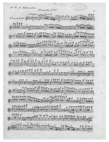 Partition Woodwind (flûtes, hautbois, bassons), Concertos pour vents, Opp.83-90