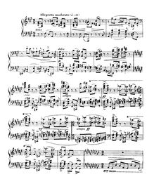 Partition complète, Barcarolle No.5 en F-sharp minor, Op.66, Fauré, Gabriel