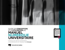 Guide de conception et d utilisation du manuel numérique universitaire