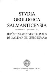 Depósitos lacustres terciarios de la Cuenca del Duero (España)