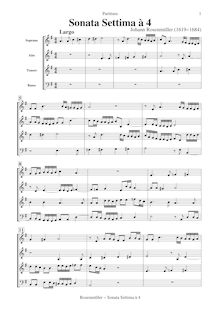 Partition Compete Score et parties, Sonatae à 2,3,4 è 5 stromenti da arco et altri