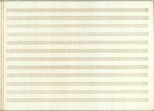 Partition Incomplete Score (vents seulement), Chor til Concerten pour de Blinde