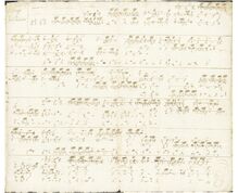 Partition complète (clavier Tablature), Fugue en B minor