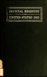 Official register of the United States