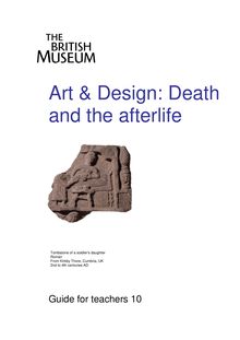 "Art and design: death and the afterlife" (guide for teachers)