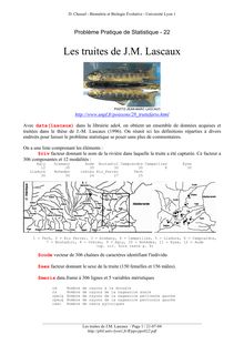 D Chessel Biométrie et Biologie Évolutive Université Lyon