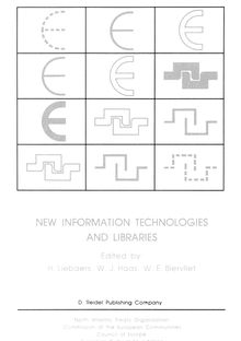 New information technologies and libraries