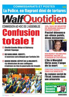 Walf  Quotidien n°8673 - du Lundi 22 février 2021