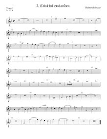 Partition ténor viole de gambe 1, octave aigu clef, Secular travaux