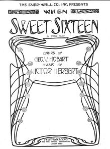 Partition complète, When Sweet Sixteen, Herbert, Victor