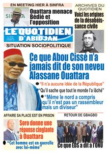 Le Quotidien d’Abidjan n°2934 - du vendredi 25 septembre 2020