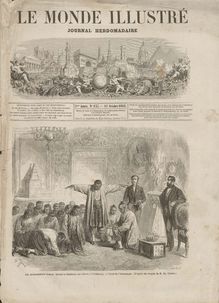 LE MONDE ILLUSTRE  N° 235 du 12 octobre 1861