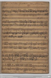Partition complète, Concerto pour 2 violons en G major, G major par Johann Gottlieb Graun
