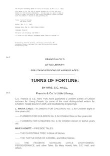 Turns of Fortune - And Other Tales