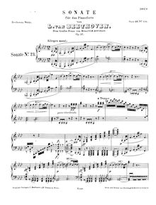 Partition complète, Piano Sonata No.23, Appassionata, F minor, Beethoven, Ludwig van par Ludwig van Beethoven