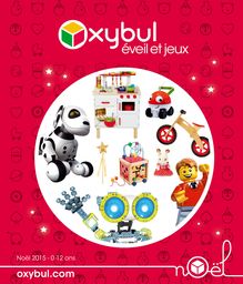 Catalogue des jouets de Noël de Oxybul 