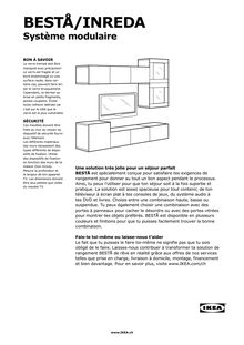 Guide d achat BESTÅ/INREDA - Système modulaire IKEA