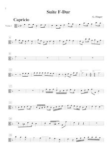 Partition altos I,  pour 3 hautbois et cordes en F major, F major