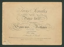 Partition complète, Piano Sonata No.16, G major, Beethoven, Ludwig van