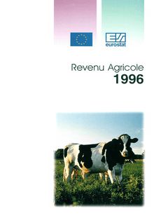 Revenu agricole 1996