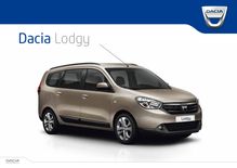 Catalogue Dacia Lodgy