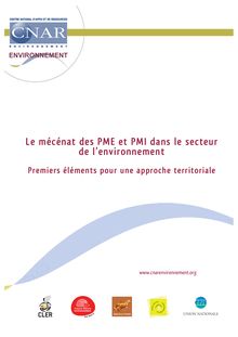 Le mécénat des PME et PMI dans le secteur de l’environnement