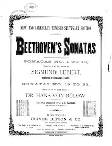 Partition complète, Piano Sonata No.6, F major, Beethoven, Ludwig van par Ludwig van Beethoven