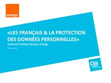 sondage CSA sur "les francais et les données personnelles"