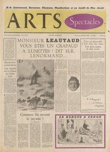ARTS N° 398 du 10 février 1953