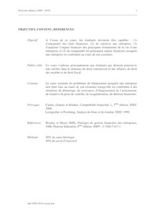 D.Oyon- Plan de cours 2009-2010 - UNIGE - Accueil