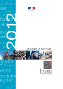 Rapport d activité 2012 de l INSEE