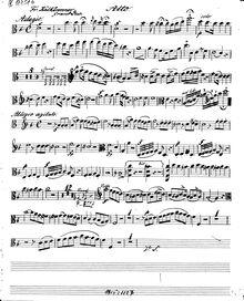 Partition de viole de gambe (normal notation) MS, Grand Duo pour flûte ou violoncelle ou viole de gambe et Piano
