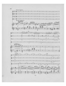 Partition , Presto leggiero (processed), quintette pour Piano, cordes et cor