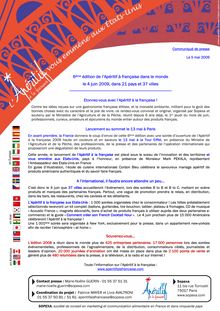 6ème édition de l apéritif à française dans le monde le 4 juin