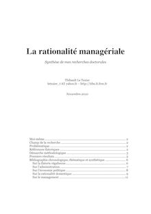PDF - 134.3 ko - LE TEXIER - La rationalité managériale _synthèse ...