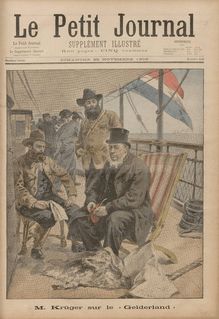 LE PETIT JOURNAL SUPPLEMENT ILLUSTRE  N° 523 du 25 novembre 1900